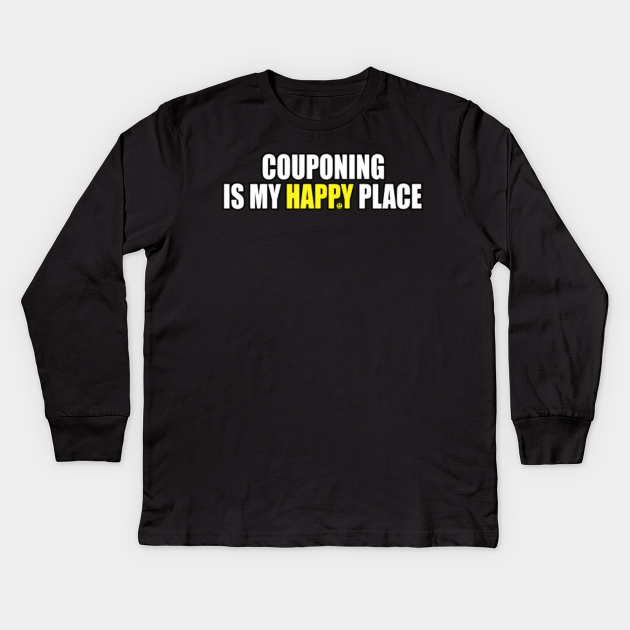 Couponing - Couponing - Kids Long Sleeve T-Shirt | TeePublic
